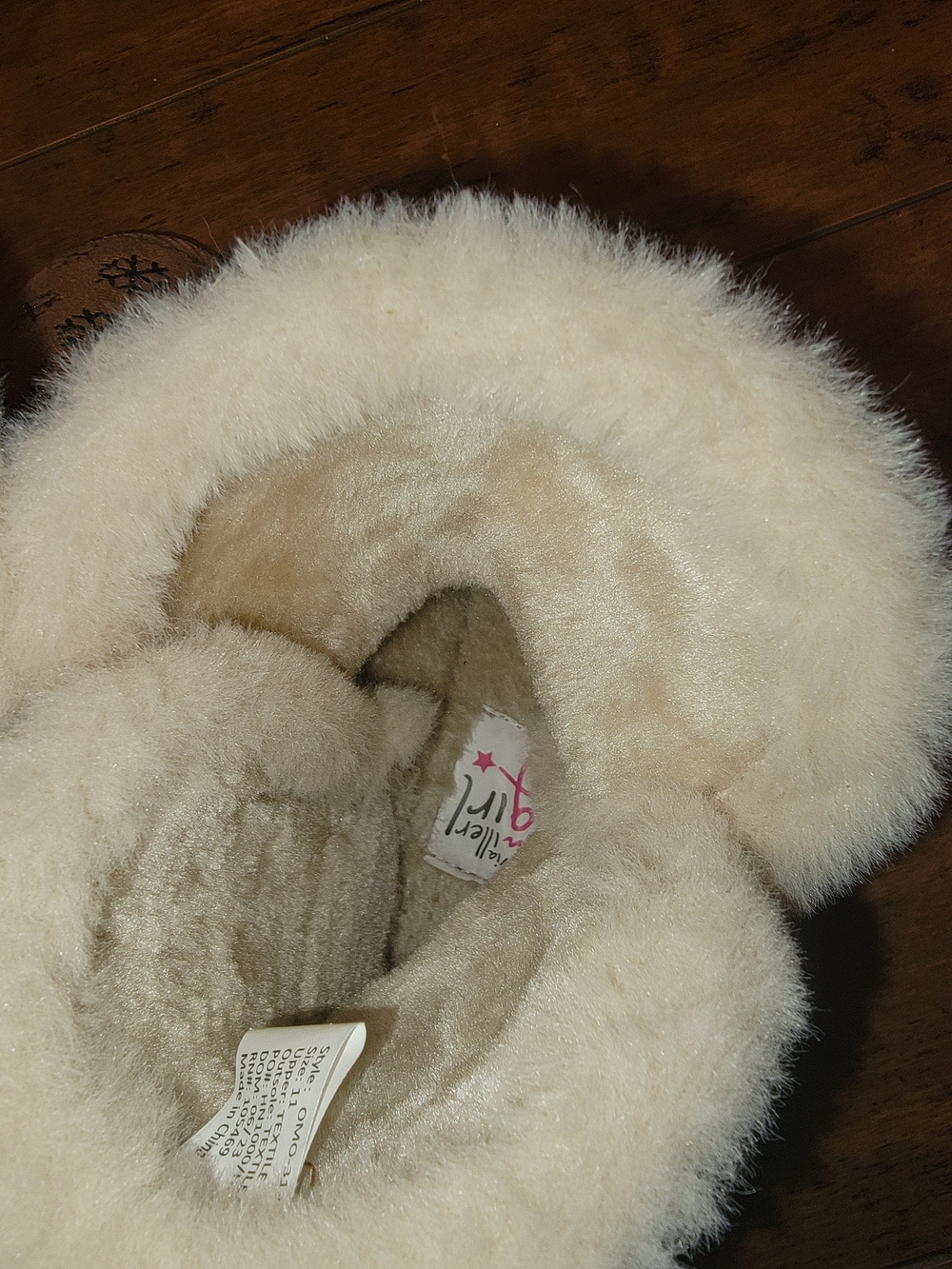 Olivia Miller Faux Suede Pull on Boots Girls size 11 - Picture 4 of 5